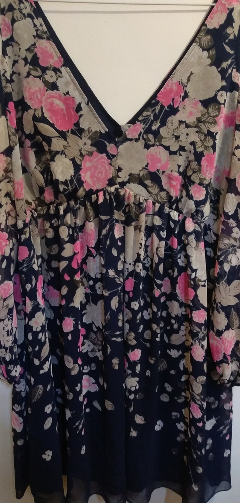 INC International Concept Floral Print Dress. - Picture 2 of 4